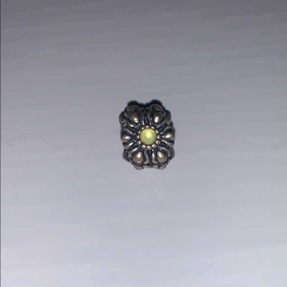 Pandora august flower charm